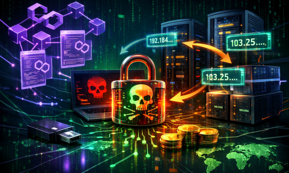 DeadLock ransomware abuses Polygon blockchain to rotate proxy servers quietly