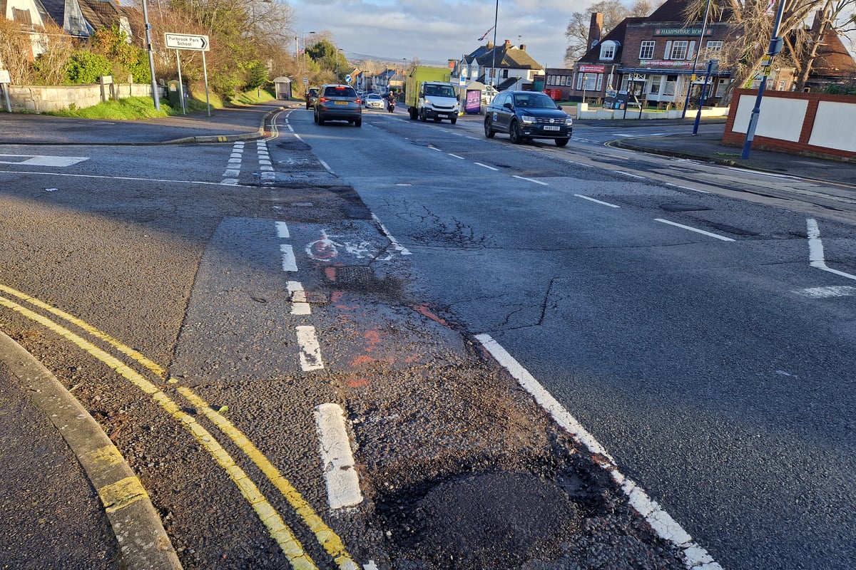'Money does not go that far': Hampshire County Council's reaction as new pothole rating system result