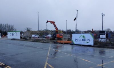 Progress as work underway at site of new Aldi, KFC and Costa in Waterlooville