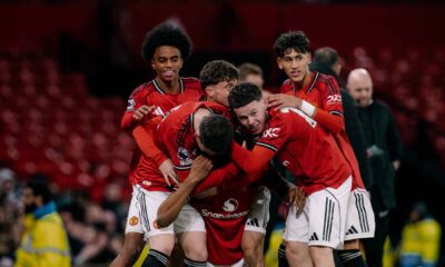 Match report from Man Utd Under 18s v Derby County in the FA Youth Cup