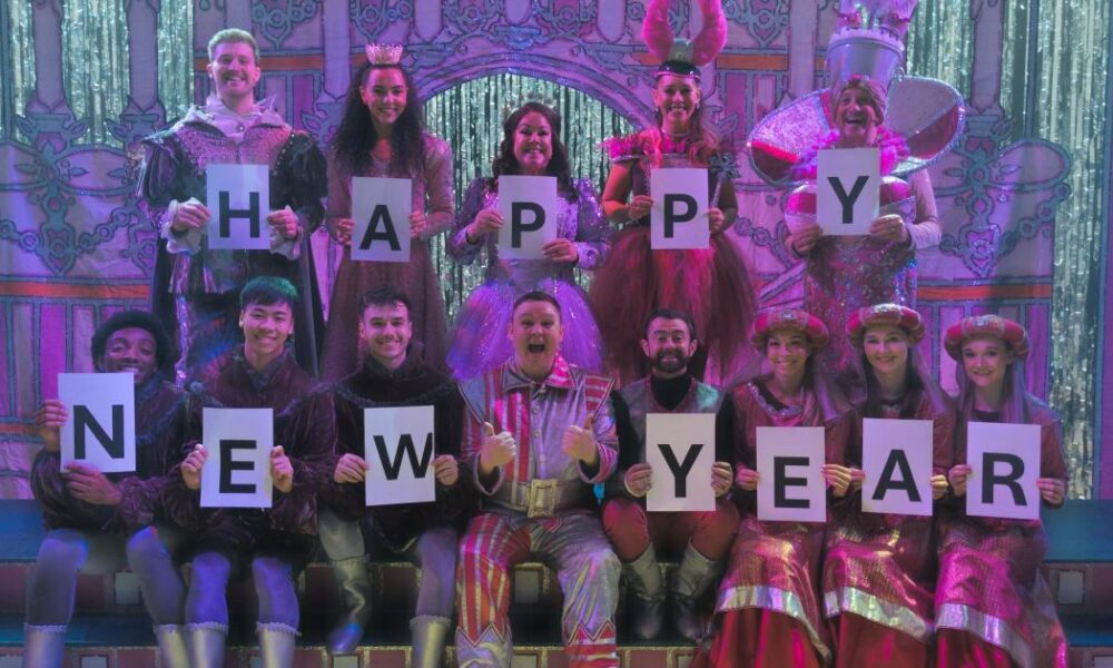 Happy new year from The Press and cast of Sleeping Beauty