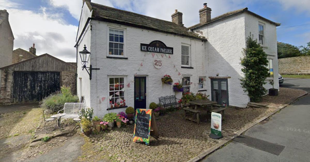 The North Yorkshire village with a 'quaint' ice cream cafe