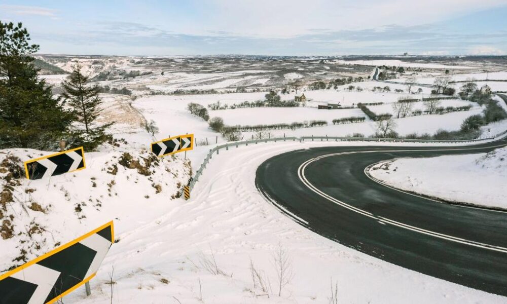 North Yorkshire weather warning for heavy snow showers