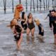 New Year’s Day dips at Whitley Bay and Saltburn beaches