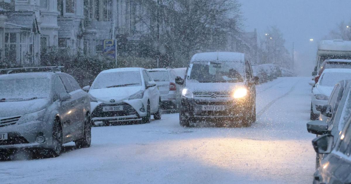 Met Office extends yellow snow warning for North East