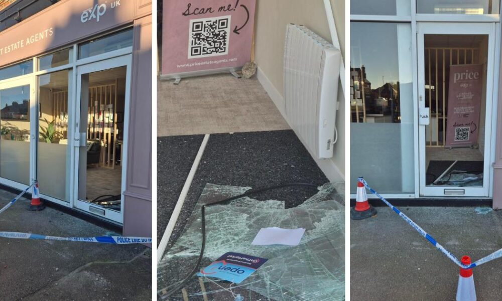 York: Door window smashed in Heworth estate agents break-in