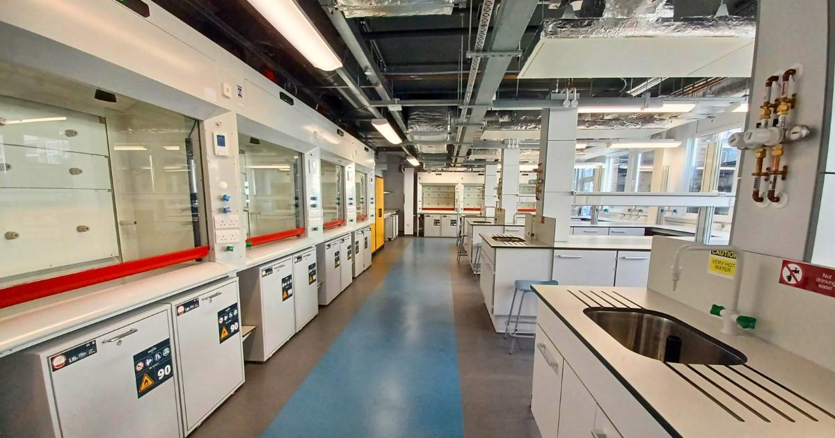 Major refurbishment of Durham University chemistry department
