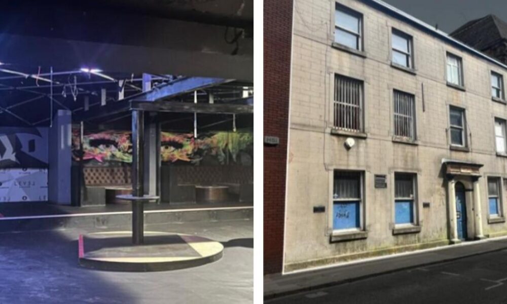 Former nightclub for sale or lease in Bolton town centre