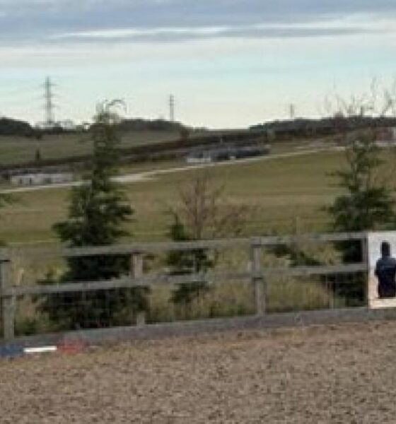 Plans for outdoor riding arena near Scarborough