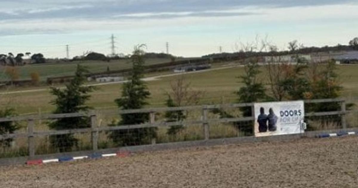 Plans for outdoor riding arena near Scarborough
