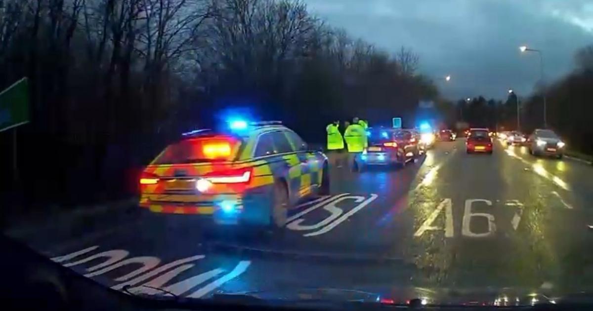 Darlington crash LIVE - Traffic 'chaos' on A66 as police attend scene