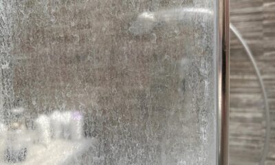 Experts' natural technique to remove soap scum from shower