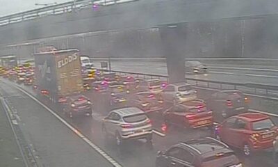 Traffic on M60 brought to standstill by broken-down vehicle