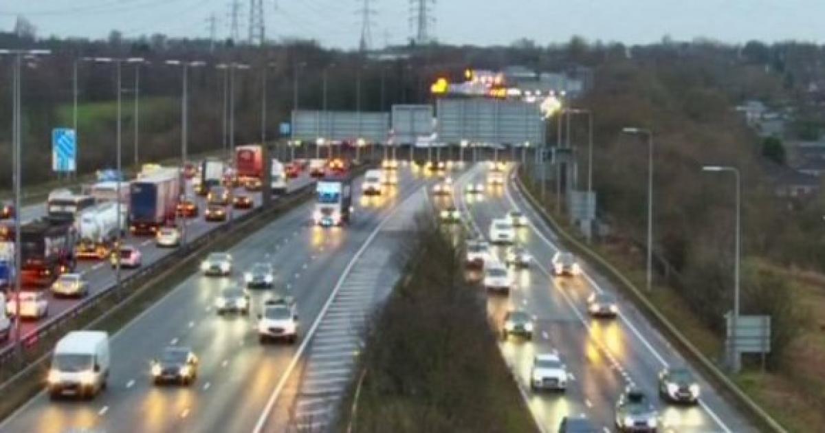 Traffic updates following accident on busy motorway - live