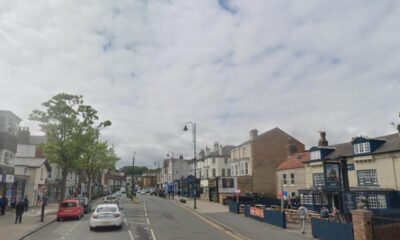 Crash in North Yorkshire town centre