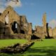 Historical walk through riverside ruins of Finchdale Priory