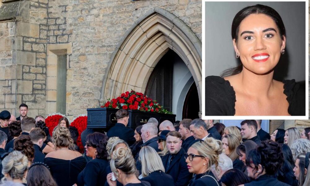 Hundreds gather at Shannon Hauxwell's funeral in Bishop Auckland