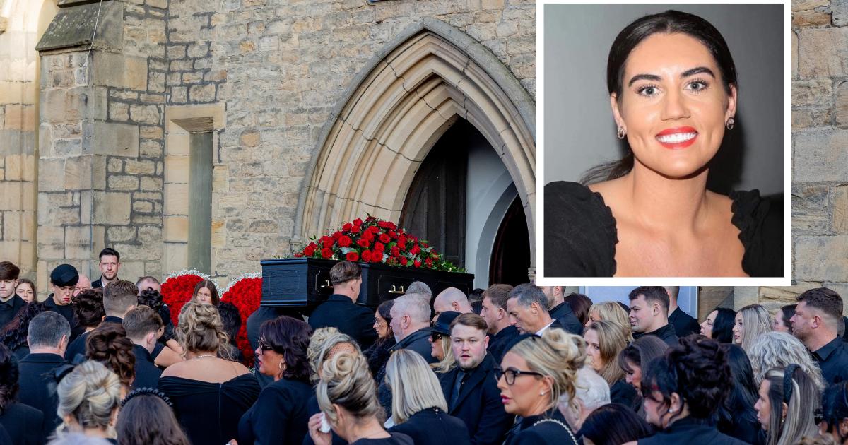 Hundreds gather at Shannon Hauxwell's funeral in Bishop Auckland