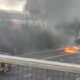 RECAP: Traffic held on M6 as emergency services tackle vehicle fire