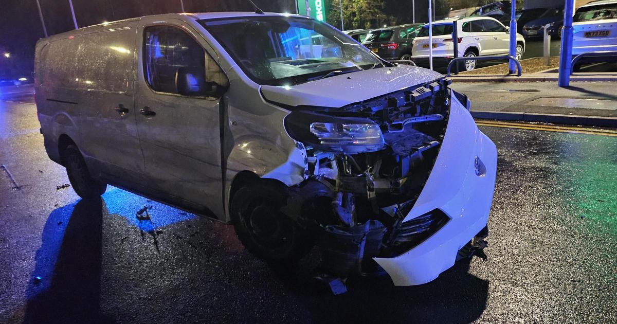 Man arrested on suspicion of drink driving after Bolton crash