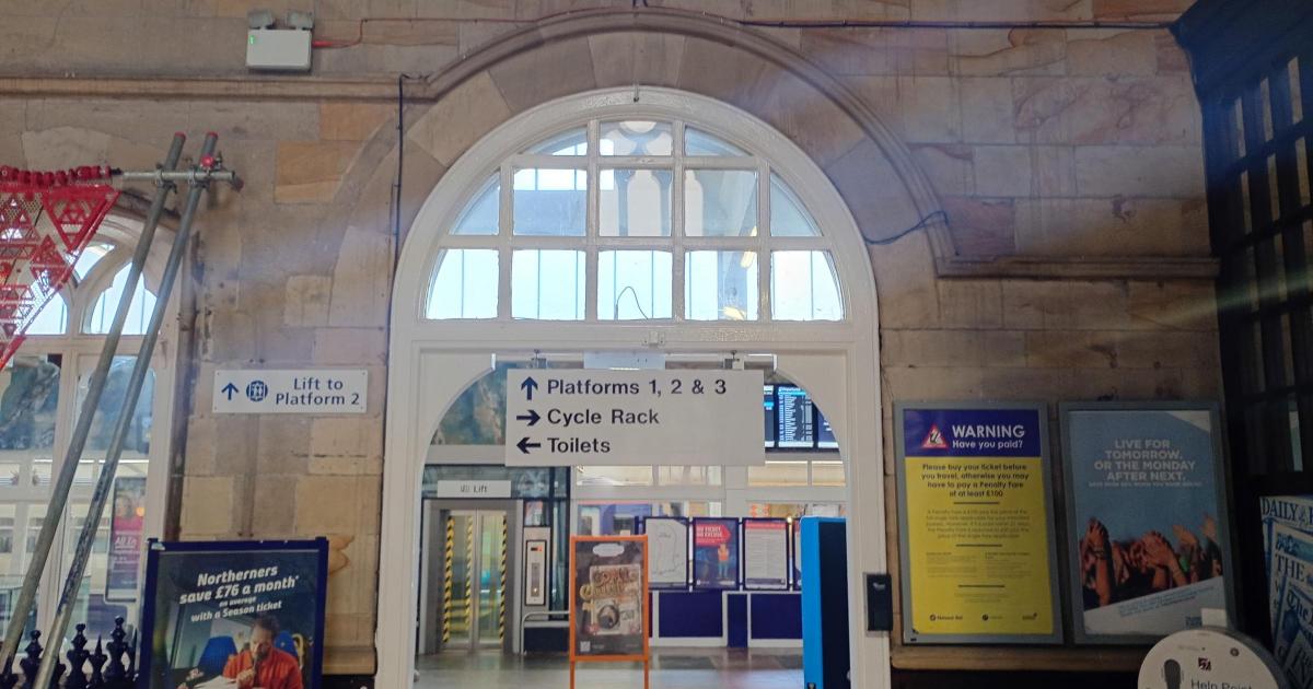 Sign up at Middlesbrough station for platform that doesn't exist