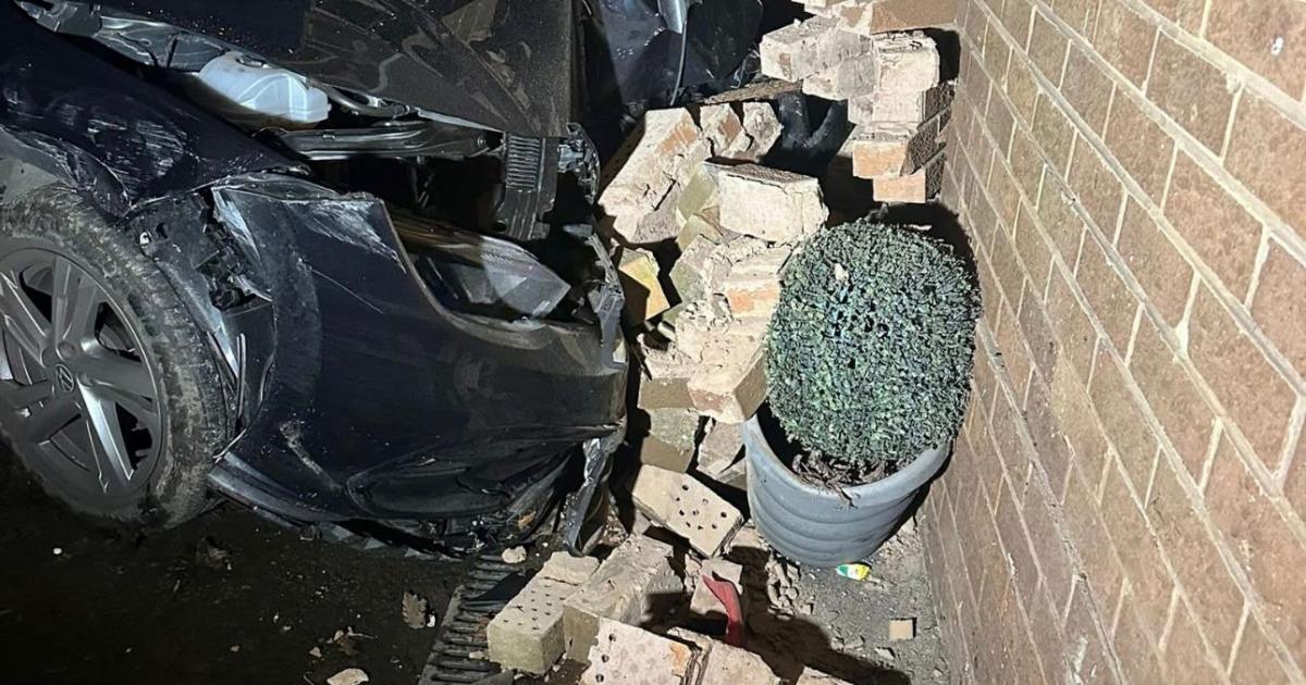 Three cars crashing into Bury home 'down to idiots driving'