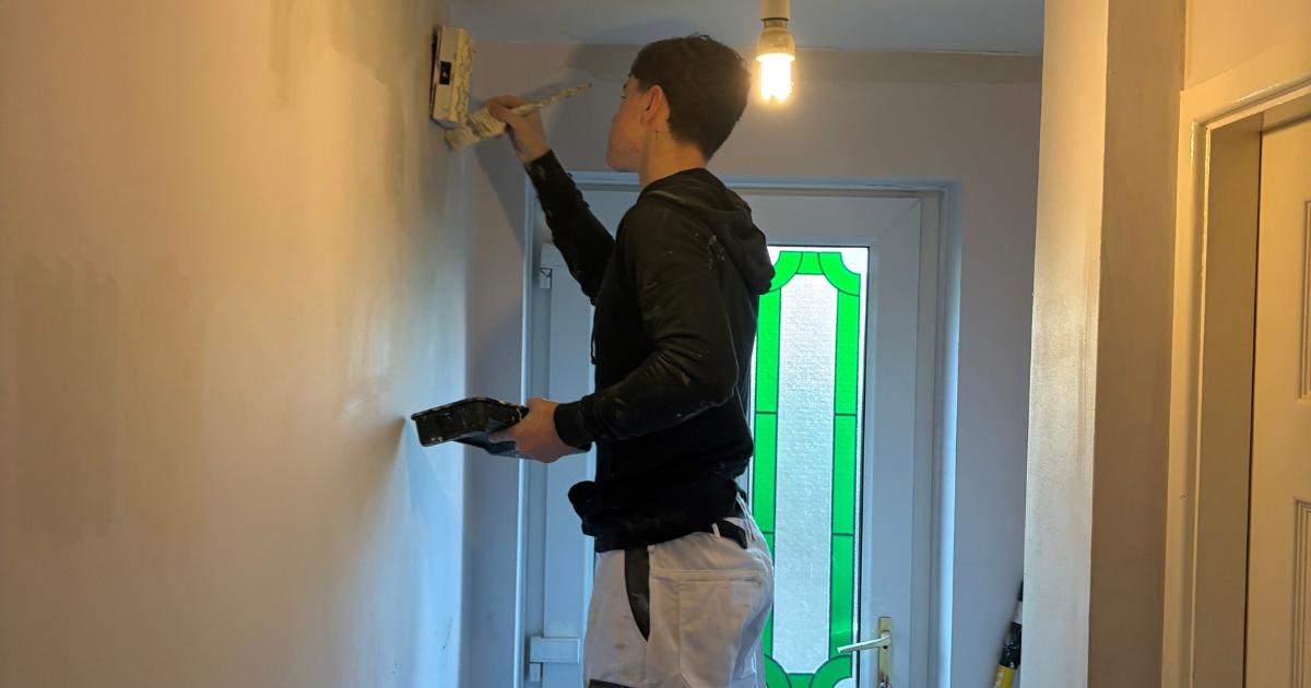 Teenage decorator helped grieving North Yorkshire mother