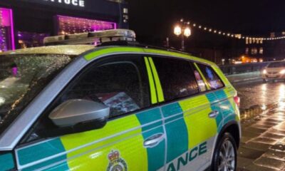 Police and ambulance are called to Ouse Bridge in York