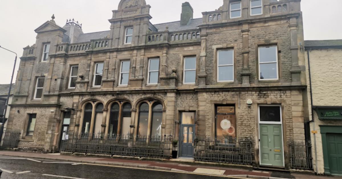 Plan for small plate bar in former HSBC and Costa in Leyburn