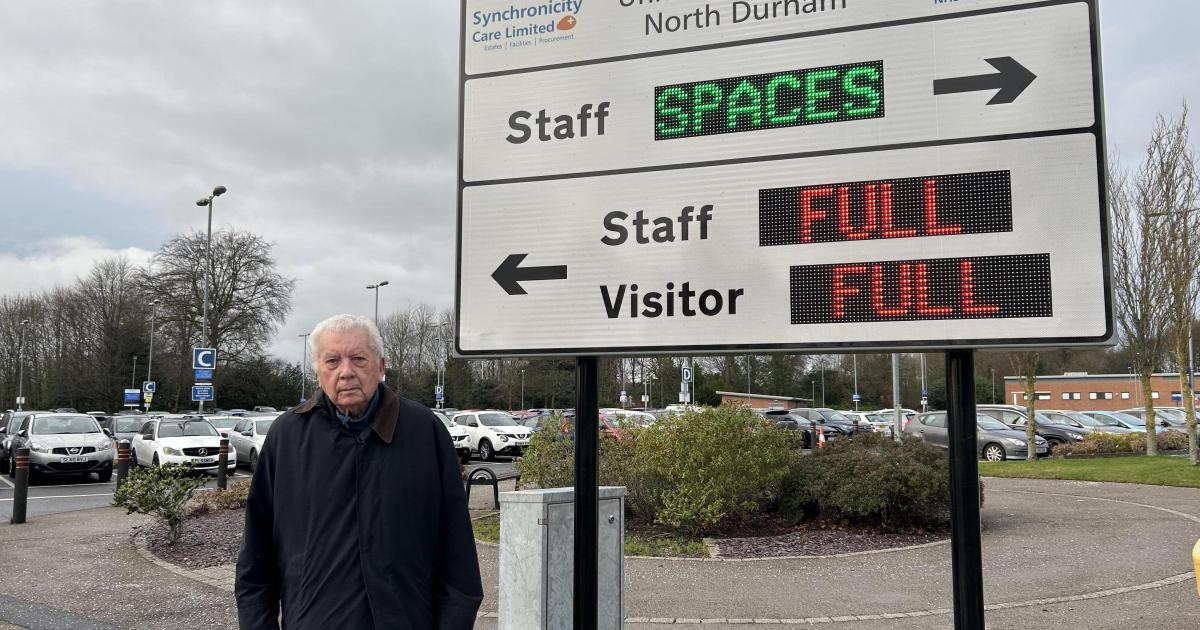 Durham hospital parking criticised as patients miss appointments