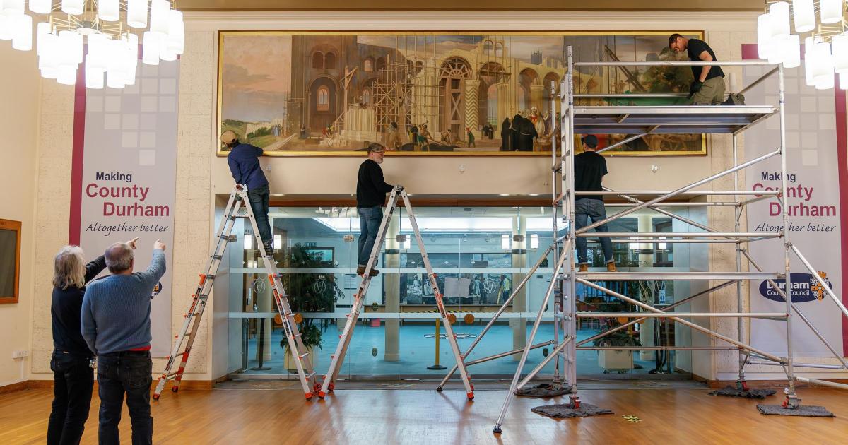 Durham Cathedral painting moves to Ushaw Main House