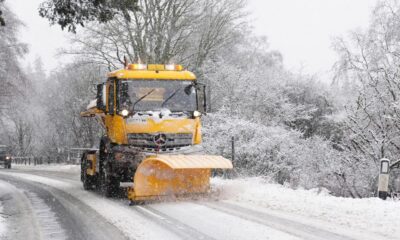 Pictures of heavy snowfall in Middleton-in-Teesdale