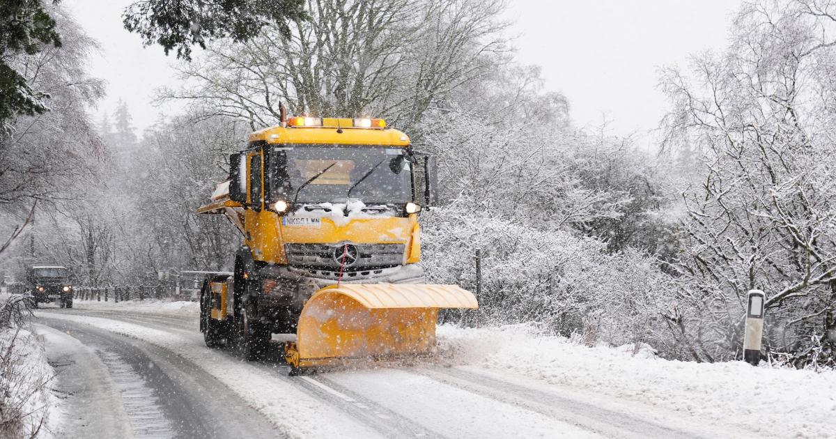 Pictures of heavy snowfall in Middleton-in-Teesdale