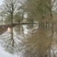 North Yorkshire river burst its banks following heavy rainfall