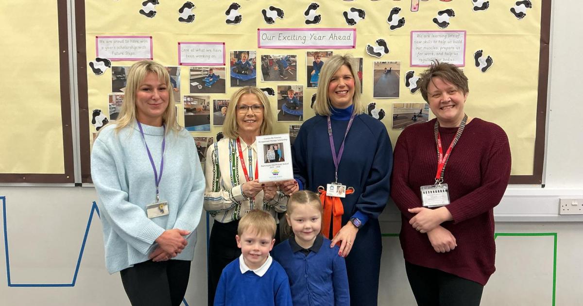 Darlington primary is awarded year of occupational therapy