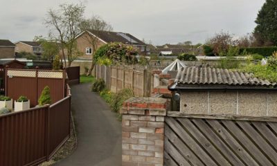 York - Vandals smash fencing down in Cornwood Way, Haxby