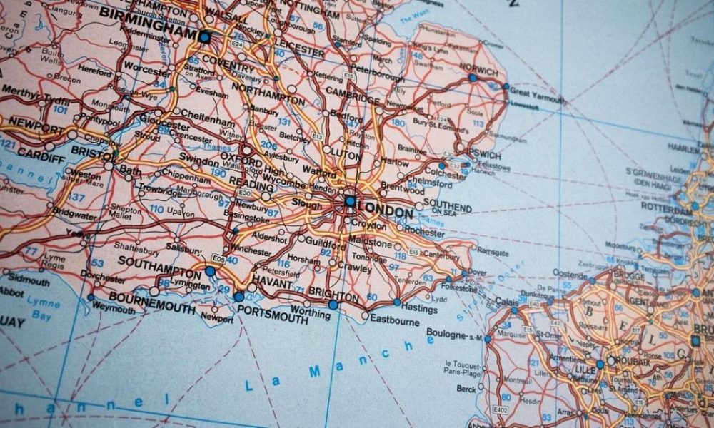 Can you place your home town on a map of Great Britain?