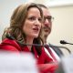 Michigan Secretary of State Jocelyn Benson speaks during a House Administration Committee hearing on
