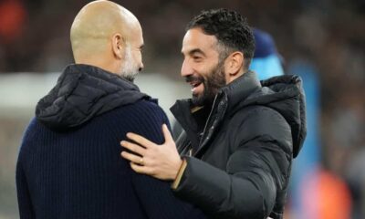 Pep Guardiola saddened by exit of 'top manager' Ruben Amorim from Manchester United