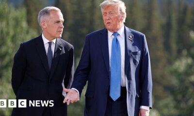 Trump threatens Canada with 100% tariffs if it 'makes a deal with China'