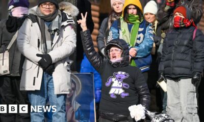 Minneapolis protesters march against ICE as governor urges Trump to remove agents