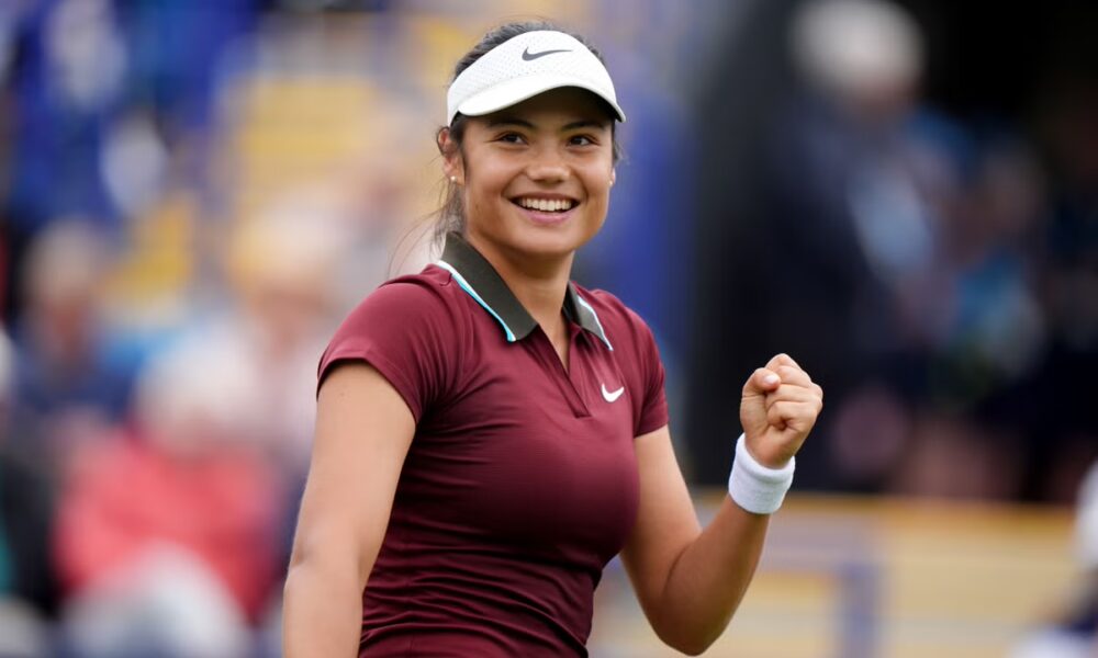 Emma Raducanu eclipses Camila Osorio in Hobart to claim first win of the year