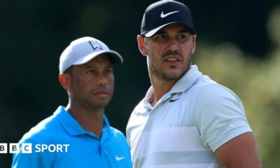 Tiger Woods and Brooks Koepka