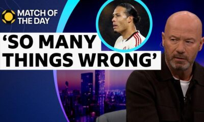 Virgil van Dijk and Alan Shearer