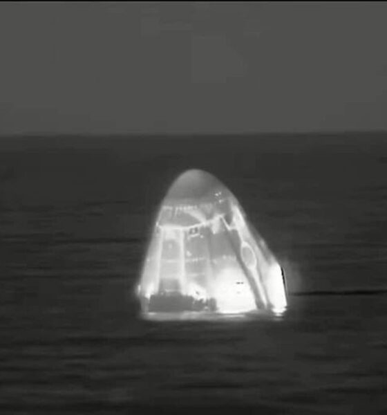 International Space Station astronauts back after first ever emergency return | Science, Climate & Tech News