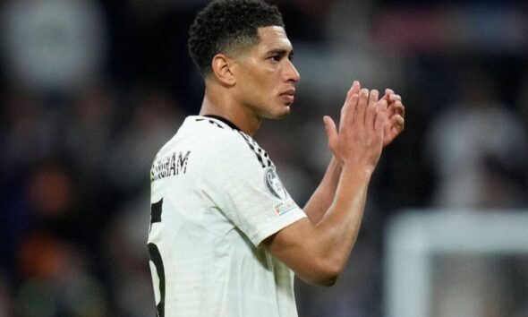 Jude Bellingham of Real Madrid and England