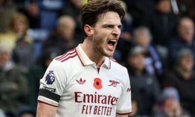 Rice double sends Gunners six clear