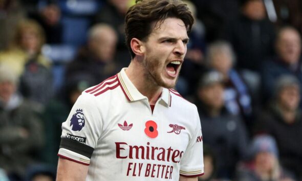 Rice double sends Gunners six clear