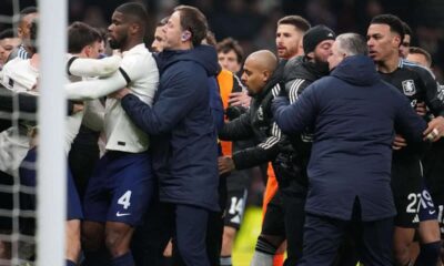 Tottenham and Aston Villa charged over FA Cup fracas