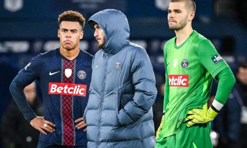 PSG were stunned by Paris FC in the Coupe de France.